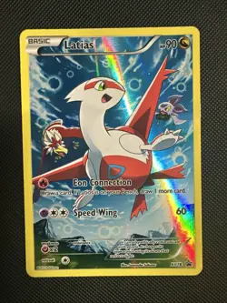 Pokemon 2013 XY Promos Latias Black Star Promo Card XY78 LP - Image 1