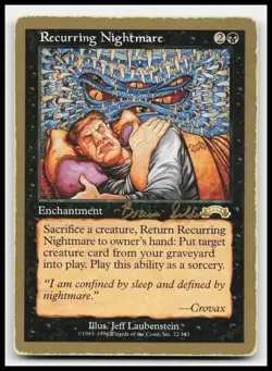 Recurring Nightmare 1998 World Championship Decks Magic The Gathering Card - Image 1