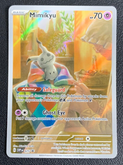 Mimikyu SVP 075 Scarlet & Violet Black Star Promo Full Art Pokemon TCG Card NM - Image 1