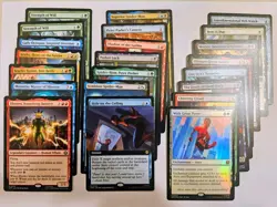 Spider-man Magic The Gathering Rare Card Lot 29x Cards All N/M Holo - Image 2
