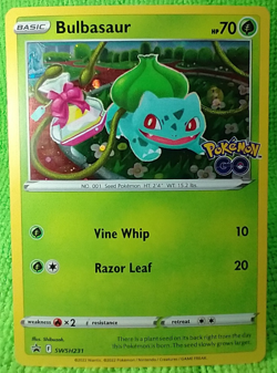 Bulbasaur - SWSH231 Promo Holo NM Pokemon SWSH: Sword & Shield Promo Cards N1A - Image 1