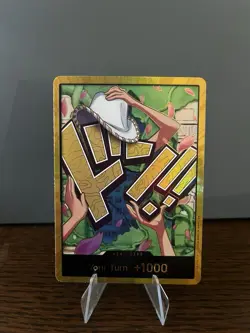 One Piece PRB-02 the Best Vol.2 Nico Robin Don Card Gold Alt Don English! - Image 1