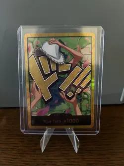 One Piece PRB-02 the Best Vol.2 Nico Robin Don Card Gold Alt Don English! - Image 3
