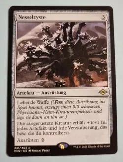 Nesselzyste (Nettlecyst) | NM | GER | MtG Magic Commander Modern Legacy Affinity - Image 1