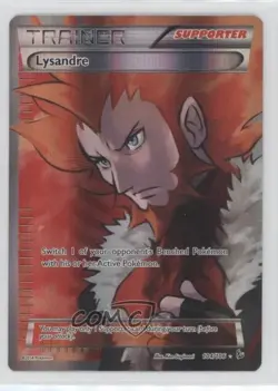 Full Art - Lysandre Pokemon XY Flashfire #104 0v4l - Image 1