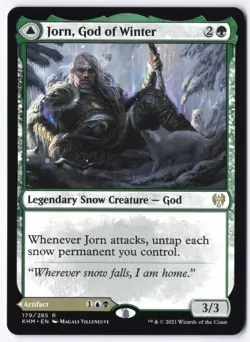 Jorn, God of Winter R Kaldheim 179 NM - Image 1