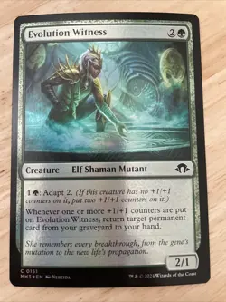 MTG Evolution Witness Modern Horizons 3 #0151 Foil Common MH3 NM/M - Image 1