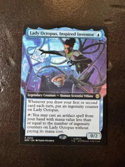 Lady Octopus, Inspired Inventor Marvel's Spider-Man Extended Art Rare - Image 1