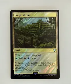 Jungle Shrine (Surge Foil) Commander: Final Fantasy Foil NM - Image 1