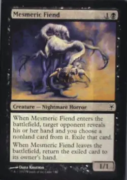 Mesmeric Fiend - Duel Decks: Sorin vs. Tibalt: #7, Magic: The Gathering Nm R32 - Image 1