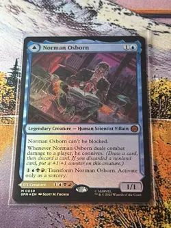 Norman Osborn // Green Goblin - Foil Marvel's Spider-Man MTG - Image 4