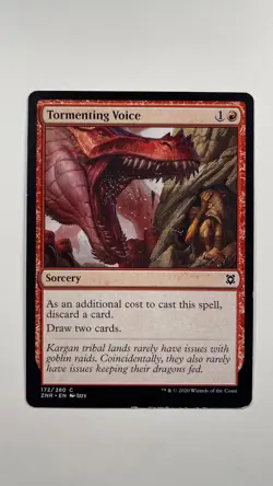 MTG Zendikar Rising Tormenting Voice 172/280 Magic the Gathering - Image 1