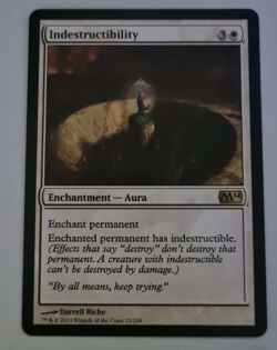MTG - Indestructibility - Rare - NON-Foil - Near Mint - Magic 2014 - Image 1