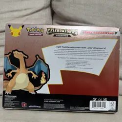 Pokemon TCG Celebrations Lance's Charizard V Collection Box Factory Sealed NEW - Image 4