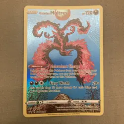 Pokemon TCG: Galarian Moltres SWSH284 Crown Zenith Black Star Promo - Image 3