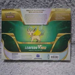 Pokemon TCG Leafeon VStar Special Collection Box (Factory Sealed) - Image 2