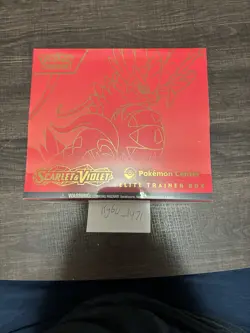 Scarlet and Violet Base Set Pokemon Center Exclusive ETB (Koraidon) New - Image 1