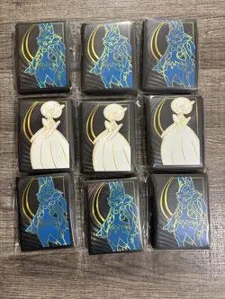 MEGA EVOLUTIONS 585 Ct NEW Pokemon Sleeves Lot Bundle 9 Packs Lucario+Gardevoir - Image 1