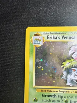 Pokemon TCG Erika’s Venusaur Gym Challenge Holo Rare 4 NM - Image 4