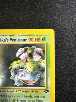 Pokemon TCG Erika’s Venusaur Gym Challenge Holo Rare 4 NM - Image 5