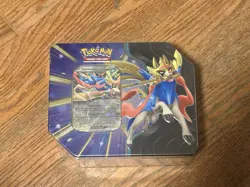 Pokemon TCG Zacian Ex Slashing Legends Tin Sealed New - Image 1