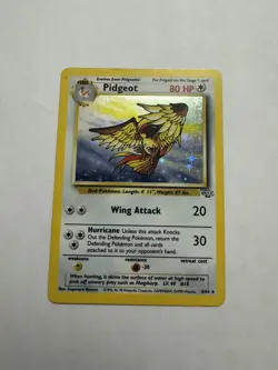 Pokemon TCG Pidgeot Jungle 8/64 Holo Unlimited Holo Rare LP+ - Image 3