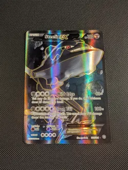 Steelix EX 108/114 LP - Full Art Ultra Rare Pokemon TCG XY Steam Siege - Image 1