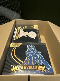 Pokemon TCG Mega Evolution Gardevoir And Lucario Elite Trainer Box ETB(one tear) - Image 1