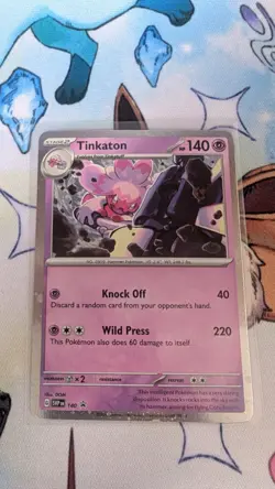 Pokemon TCG: Tinkaton SVP140 Black Star Promo - Image 1