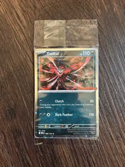Pokemon TCG Yveltal 088/132 GameStop Exclusive Promo Sealed - Image 1