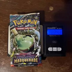 22.43G! HEAVY Weight Pokemon TCG Twilight Masquerade Booster Pack ! - Image 1