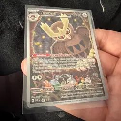 Noctowl Illustration Rare Black Star Promo Stellar Crown Pokemon TCG - SVP 141 - Image 1