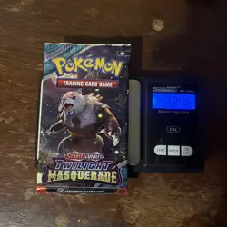 22.46G! HEAVY Weight Pokemon TCG Twilight Masquerade Booster Pack !! - Image 1