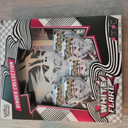 Pokemon White Flare Binder Collection Box (Sealed) - Image 1