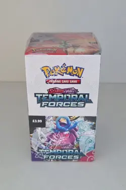 Pokemon TCG: Temporal Forces Half Booster Box - 18 Packs - Factory Sealed - Image 1