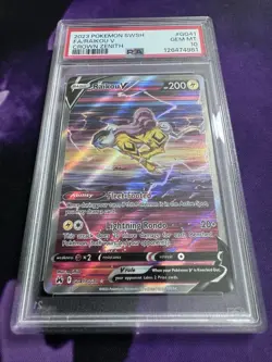 Raikou v GG41/70 Crown Zenith Sword And shield PSA 10 Pokemon TCG - Image 1