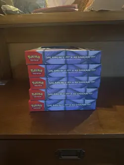 Pokemon Salamence ex & Reshiram ex Premium Collection Factory Sealed Set Of 5 - Image 4