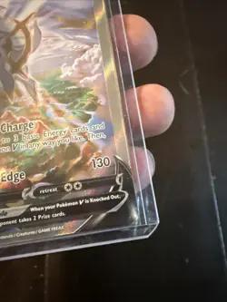 Pokemon TCG Arceus v Alternate Art Holo Ultra Rare Card 166/172 Brilliant Stars - Image 4