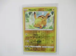 Pokemon -Pikachu - 065/202 (Reverse Cosmos Holo) - Miscellaneous Cards & Product - Image 1