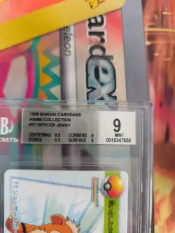 Pokemon Card Japanese Carddass Vending Anime BGS Beckett Officer Jenny Growlithe - Image 4