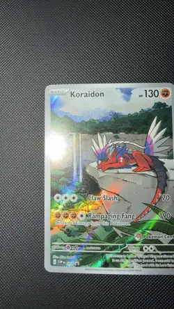 Pokemon Card Koraidon - 014 (Pokemon Center Exclusive) - SV: Scarlet & Violet Pr - Image 2