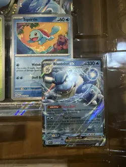 Pokemon 151 Blooming Waters Premium Collection ⚡5 PROMO CARDS Jumbo Blastoise - Image 3