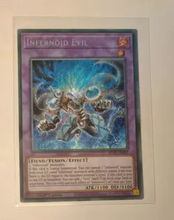 Infernoid Evil YuGiOh Battles of Legend Terminal Revenge (BLTR) Secret Rare - Image 1