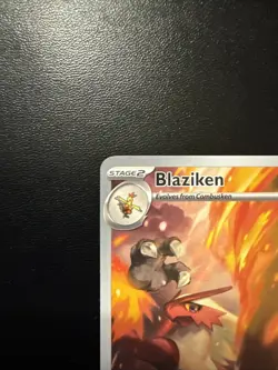 Pokemon Blaziken Destined Rivals Illustration Card 192/182 Near Mint Condition - Image 2