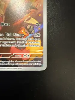 Pokemon Blaziken Destined Rivals Illustration Card 192/182 Near Mint Condition - Image 4