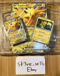 Pokemon TCG Scarlet & Violet 151 Zapdos EX Collection PROMO CARDS - MINT - Image 1