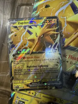Pokemon TCG Scarlet & Violet 151 Zapdos EX Collection PROMO CARDS - MINT - Image 2