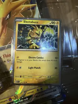 Pokemon TCG Scarlet & Violet 151 Zapdos EX Collection PROMO CARDS - MINT - Image 3