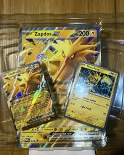 Pokemon TCG Scarlet & Violet 151 Zapdos EX Collection PROMO CARDS - MINT - Image 4