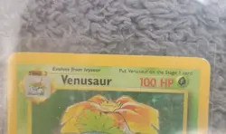 Pokemon TCG Venusaur Base Set Holo Unlimited Rare Card 15/102 - Image 2